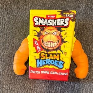 Zuru Smashers Slam Heroes Orange Gorilla Stretch Figure